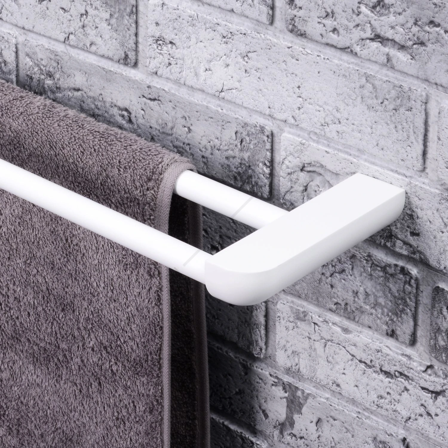 Держатель полотенец двойной, Kammel K-8300WHITE, белый, K-8340WHITE