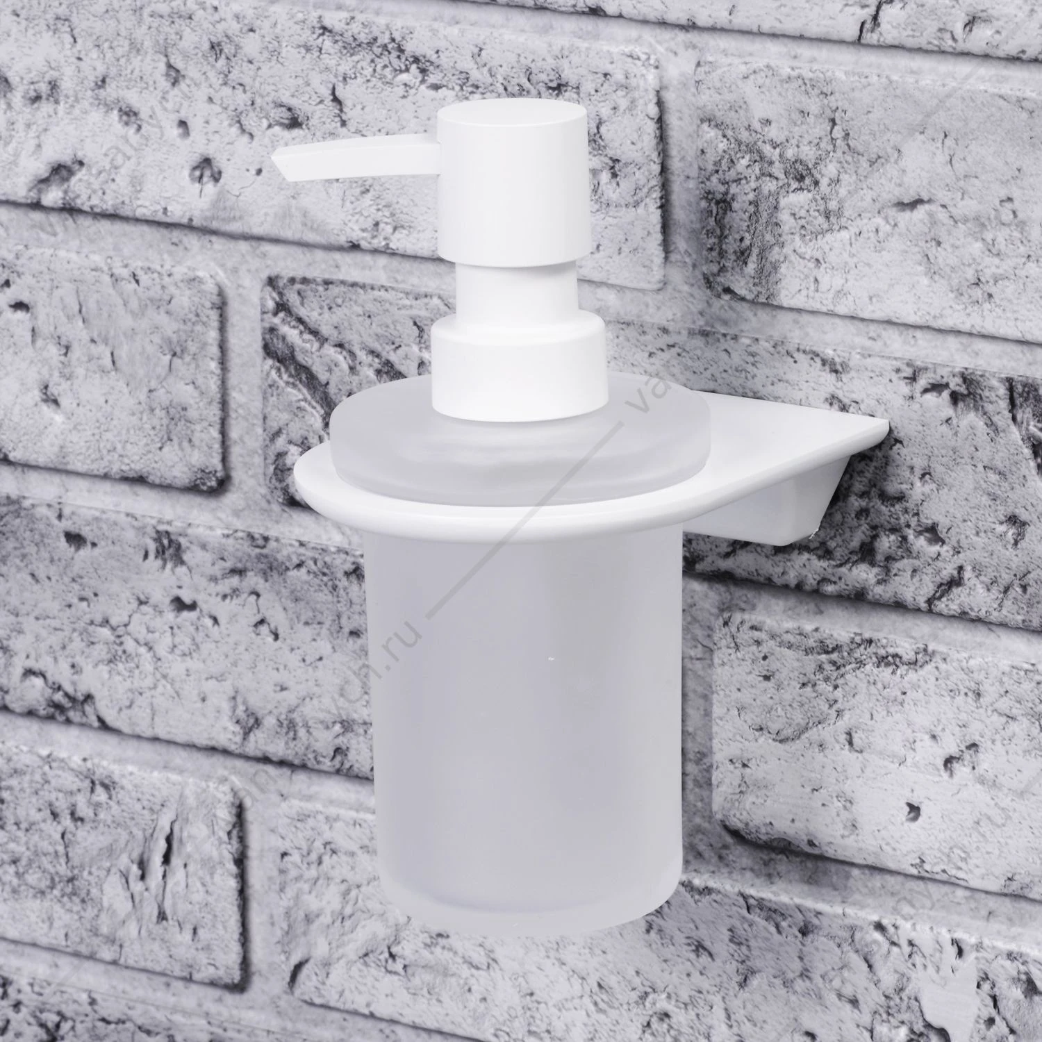 Дозатор для жидкого мыла, Kammel K-8300WHITE, белый, K-8399WHITE
