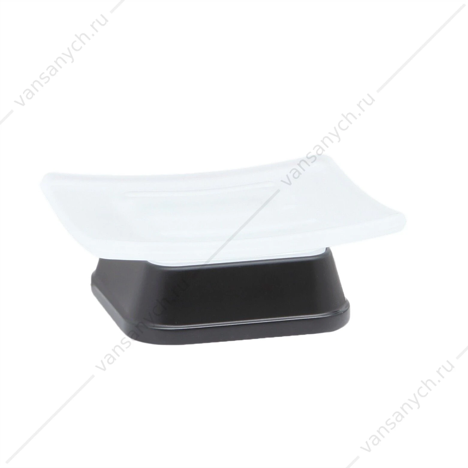 Мыльница, K-5400BLACK, черный, K-5429BLACK