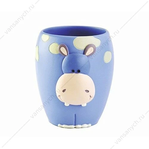 Стакан для зубных щеток, Lippe K-8100, голубой, K-8128