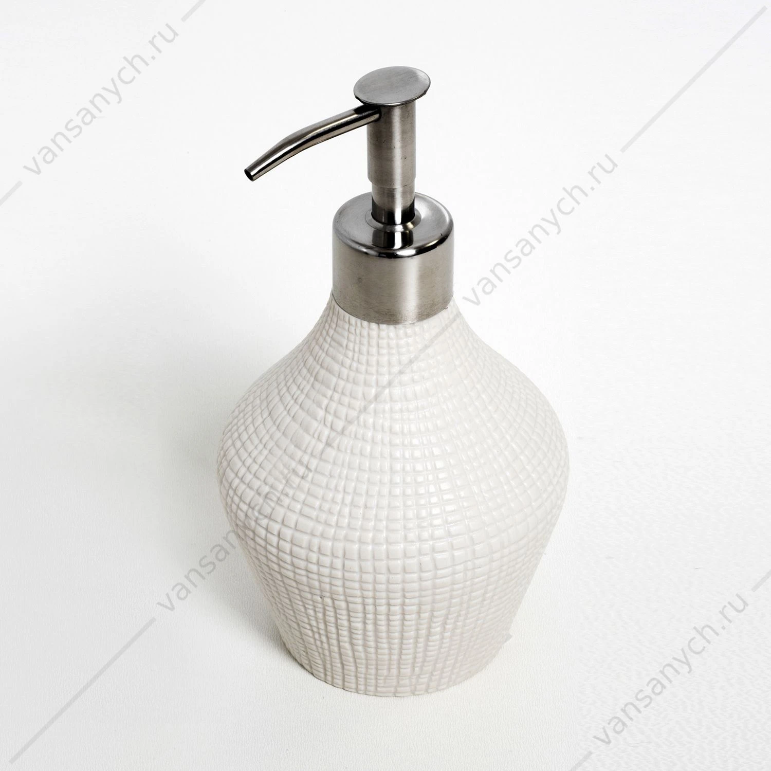 Дозатор для жидкого мыла, Dinkel K-4600, белый, K-4699