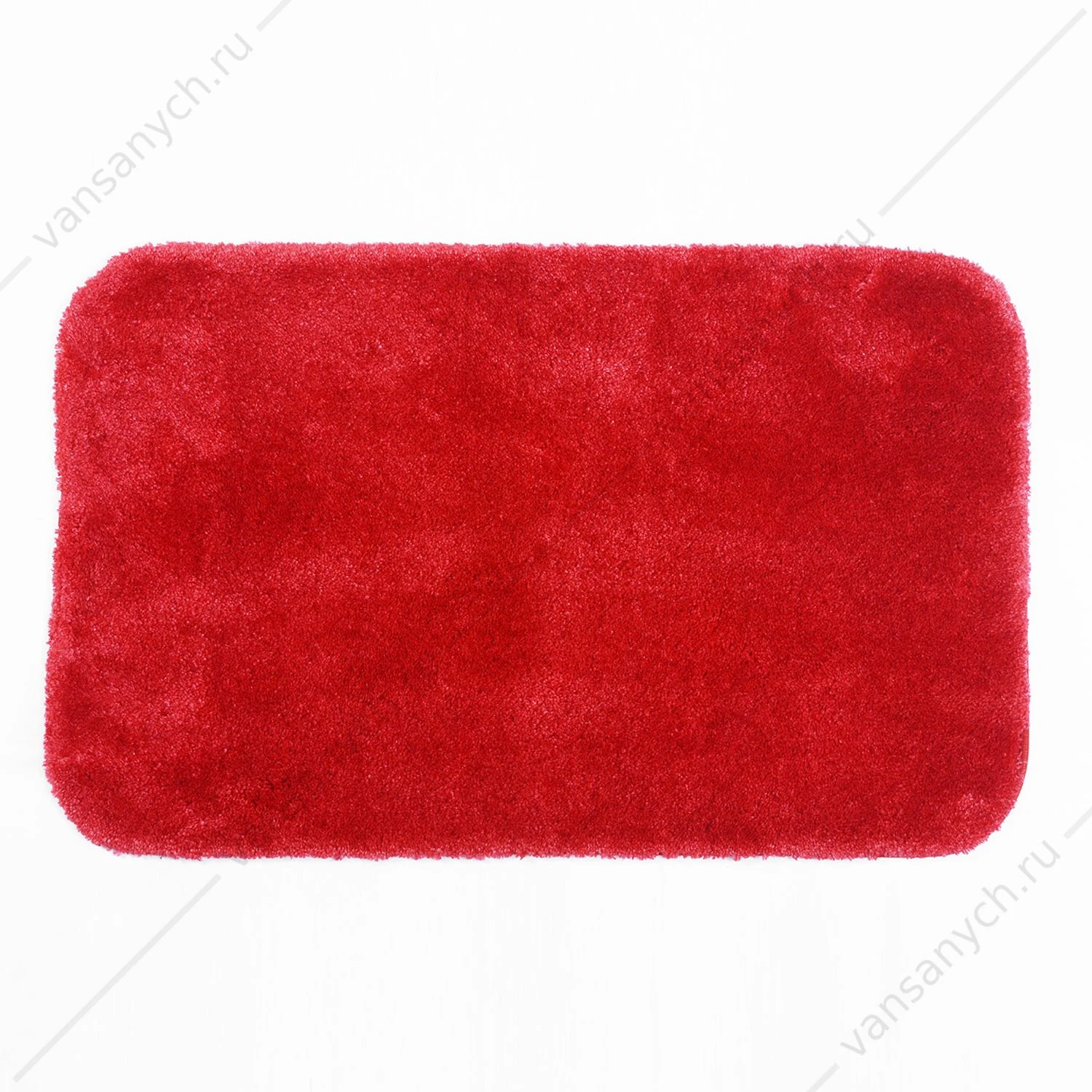 Коврик для ванной комнаты Wern BM-2573 Reddish orange , красный