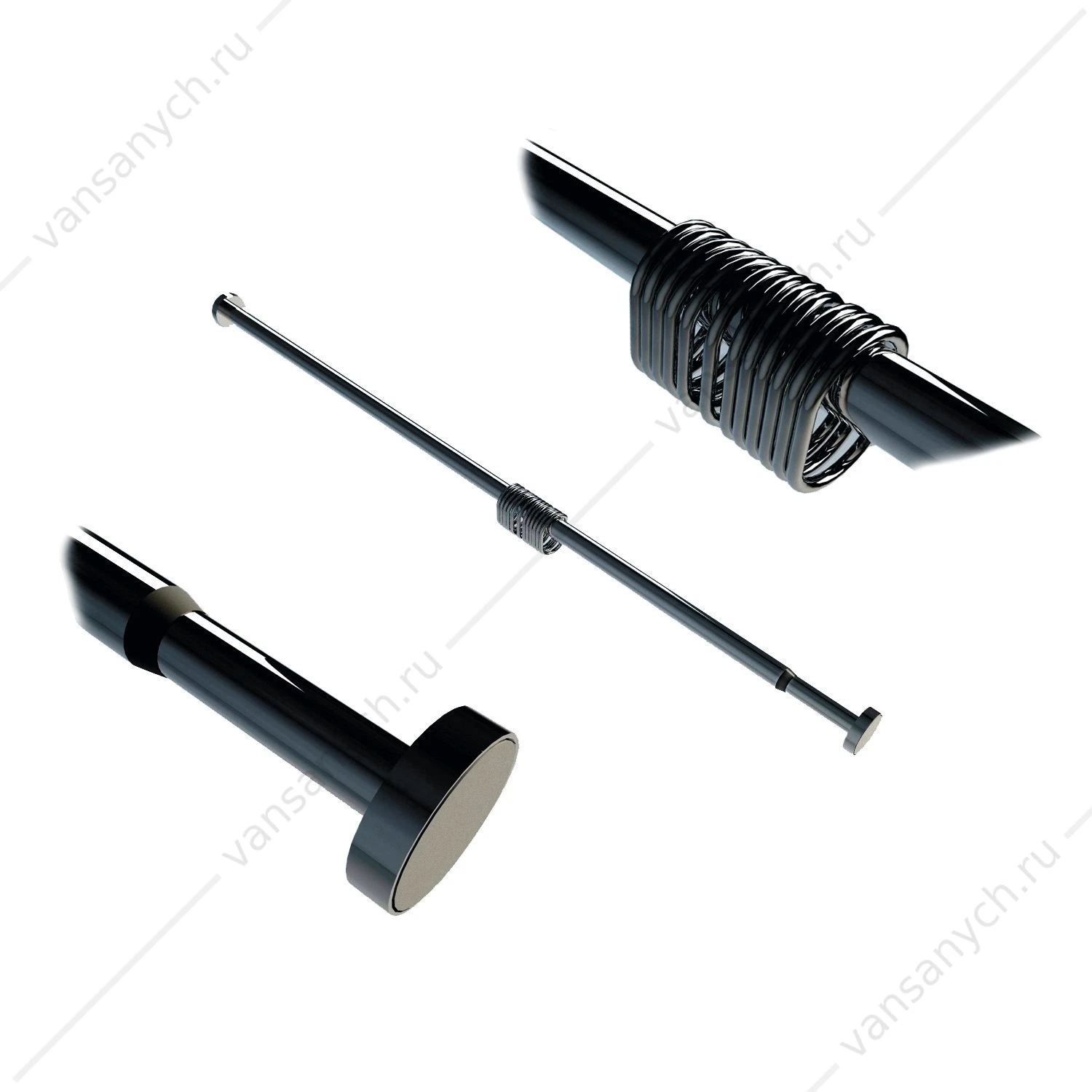Карниз для ванной Kammel SC-831120, белый