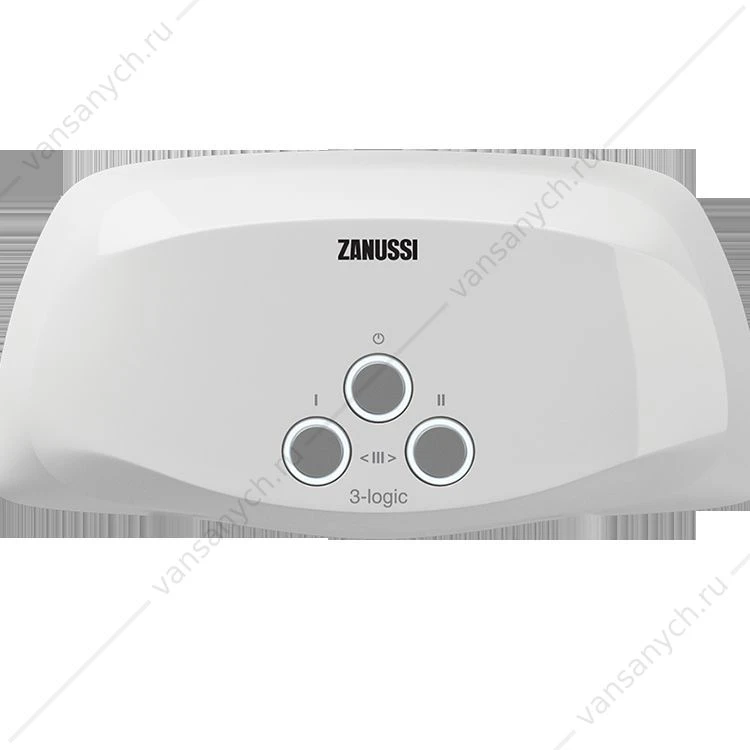 Водонагреватель проточный Zanussi 3-logic 3,5 T (кран)