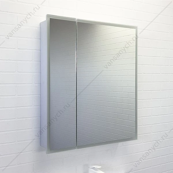 Зеркало-шкаф 70х80 COMFORTY Классик-70 LED-подсветка, бесконт. сенсор 00-00013780CF