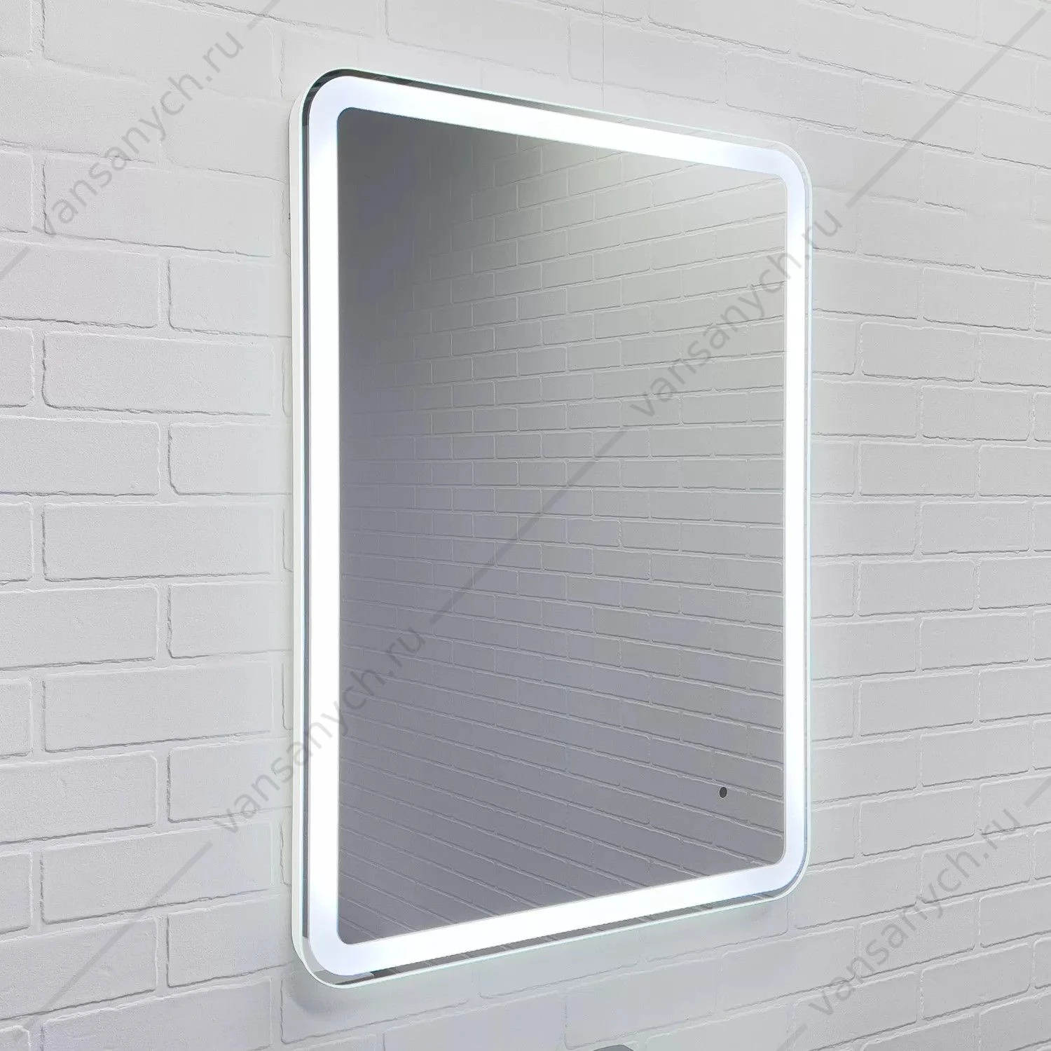 Зеркало 60х80 COMFORTY Лотос-60 LED-подсветка, бесконт. сенсор, 00-00014244CF