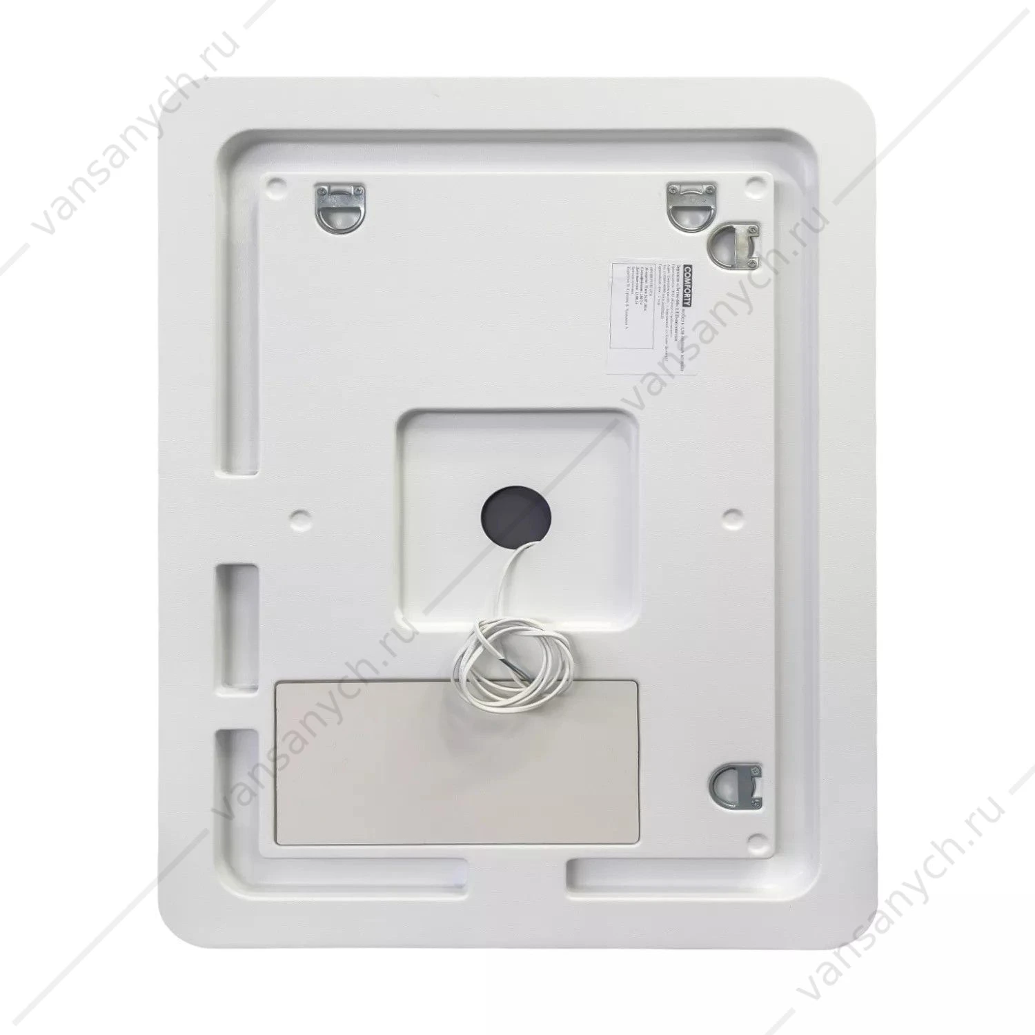 Зеркало 60х80 COMFORTY Лотос-60 LED-подсветка, бесконт. сенсор, 00-00014244CF