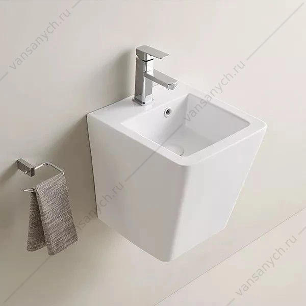 Раковина 37х41 моноблок подвесная COMFORTY 500V (с компл. креплений)