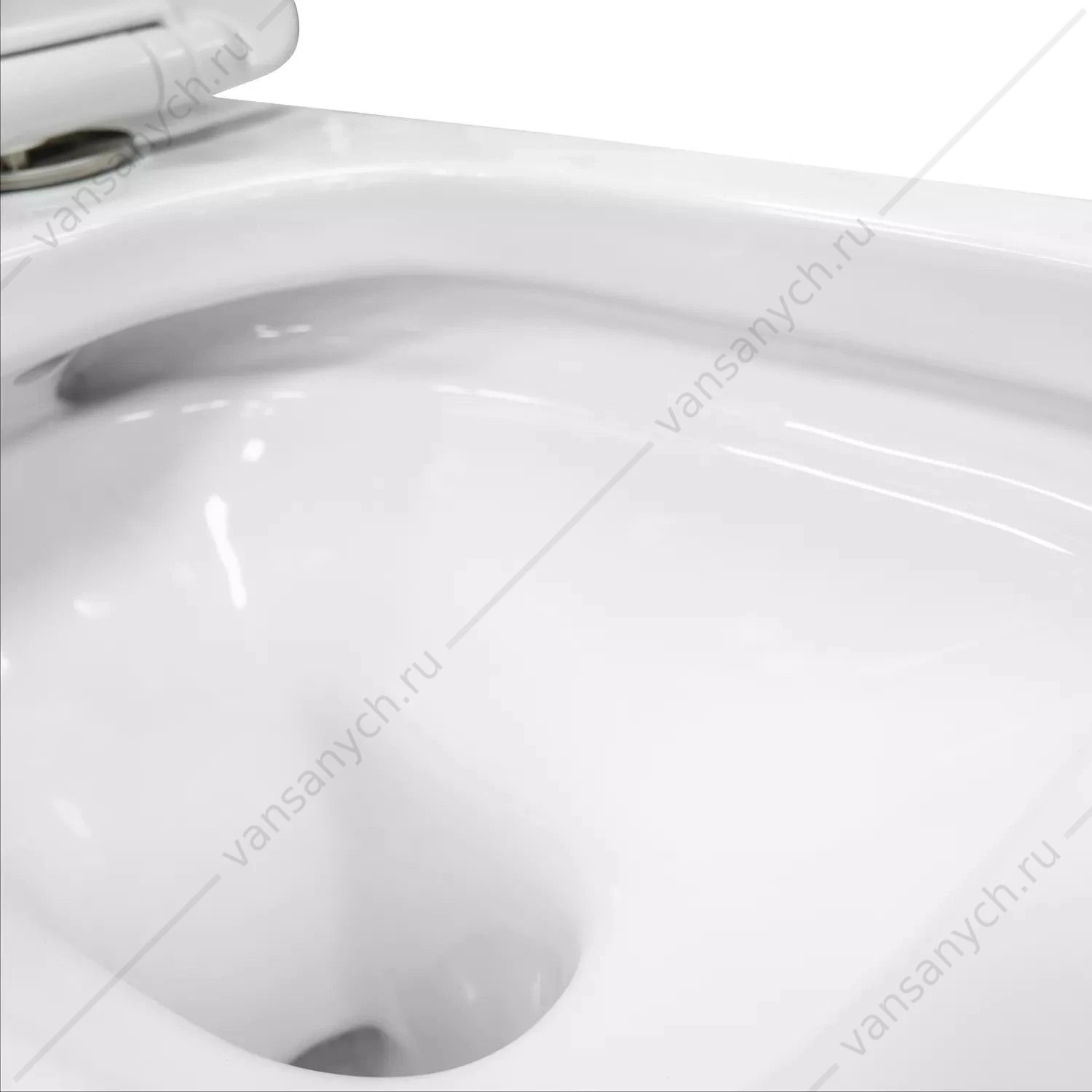 Унитаз безободковый с сиденьем микролифт, быстросъем COMFORTY CF40503 белый gjldtcyjq