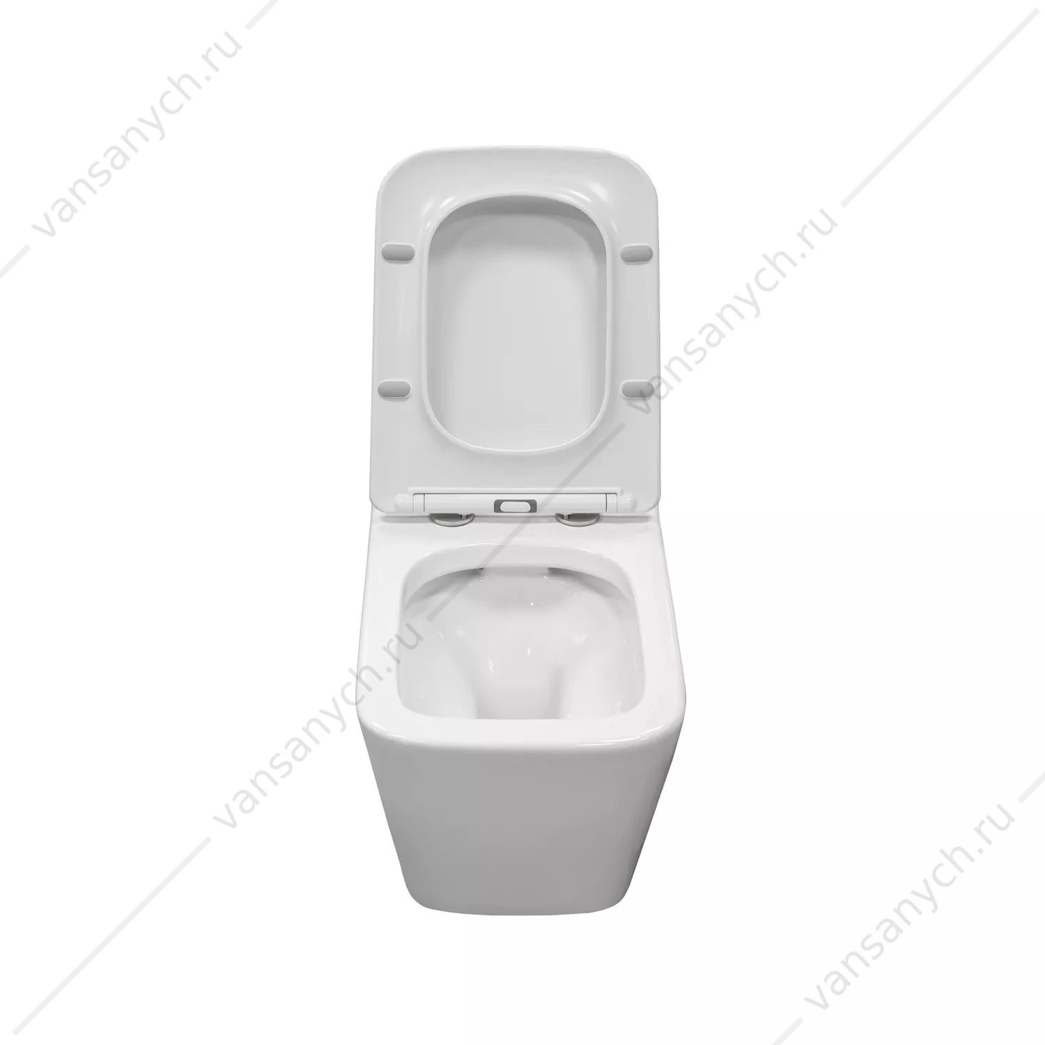 Унитаз безободковый с сиденьем микролифт, быстросъем COMFORTY CF40503 белый gjldtcyjq