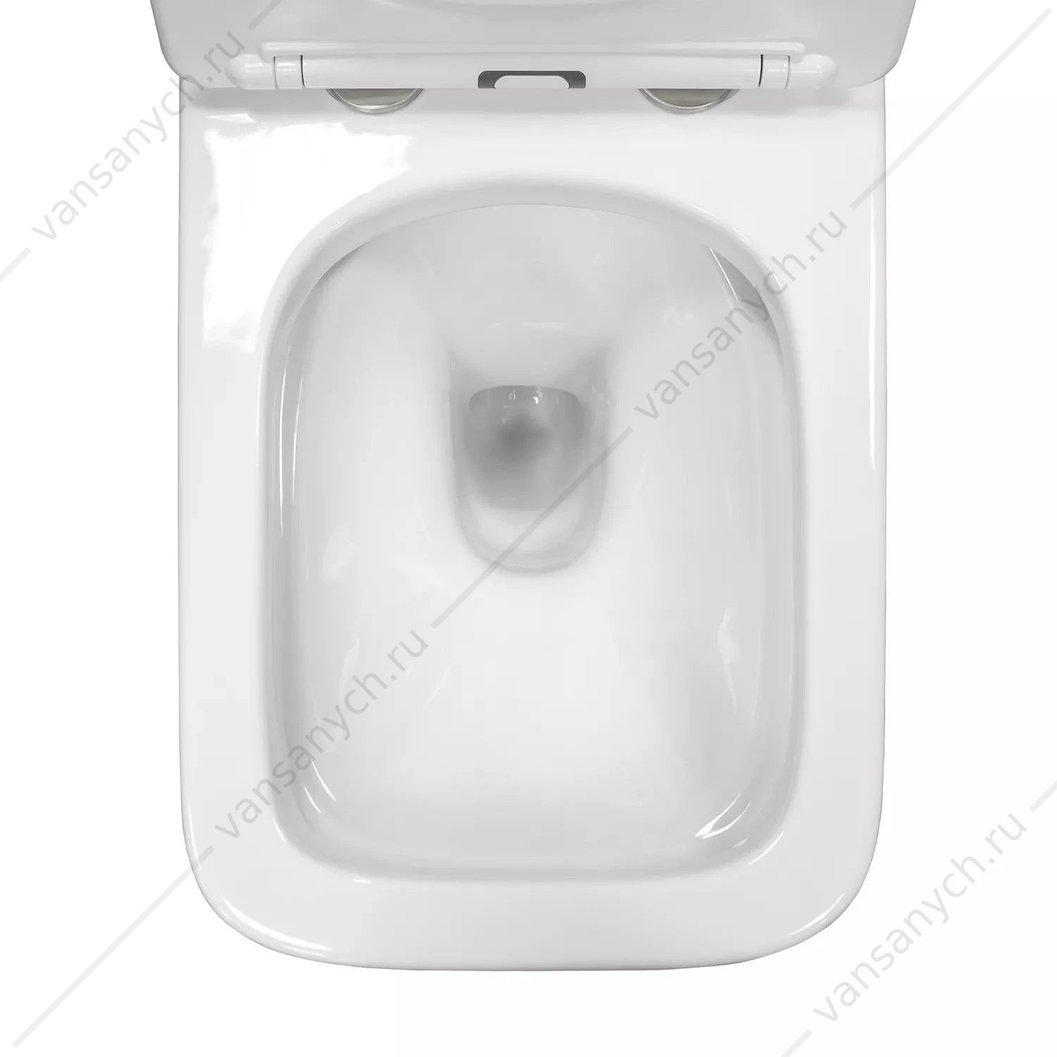 Унитаз безободковый с сиденьем микролифт, быстросъем COMFORTY CF40503 белый gjldtcyjq