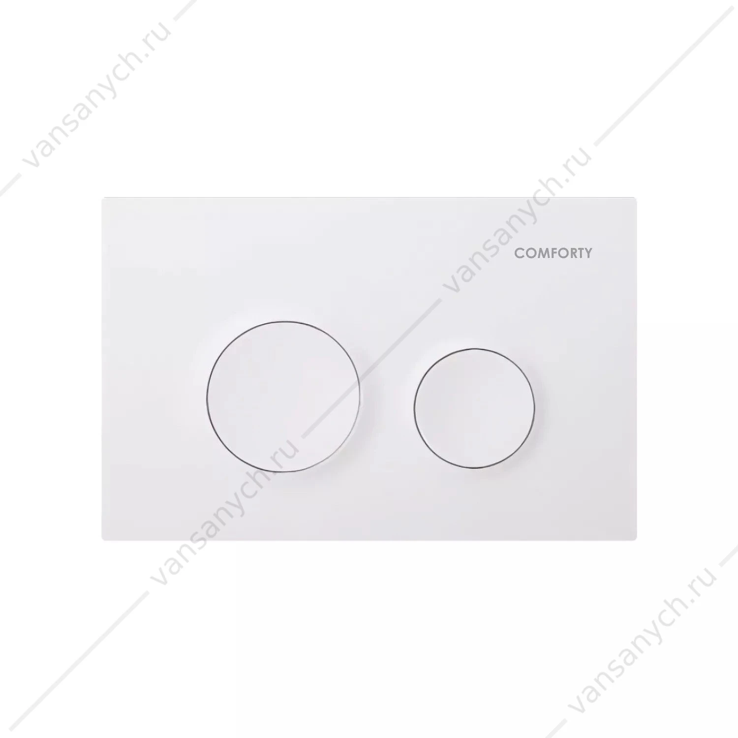 Инсталляция с кнопкой смыва Comforty CF3GT1900-10WH, кнопка CF3BT7912WH мат. белая