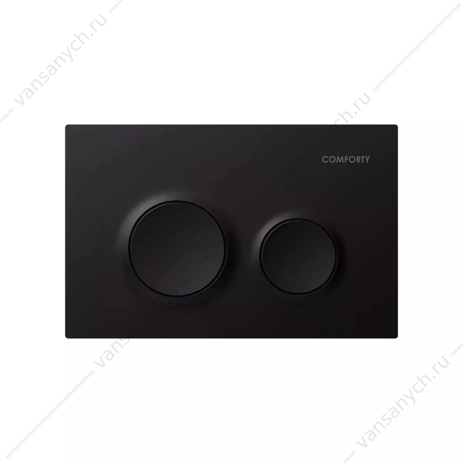 Инсталляция с кнопкой смыва Comforty CF3GT1900-10BL, кнопка CF3BT7912BL мат. черная