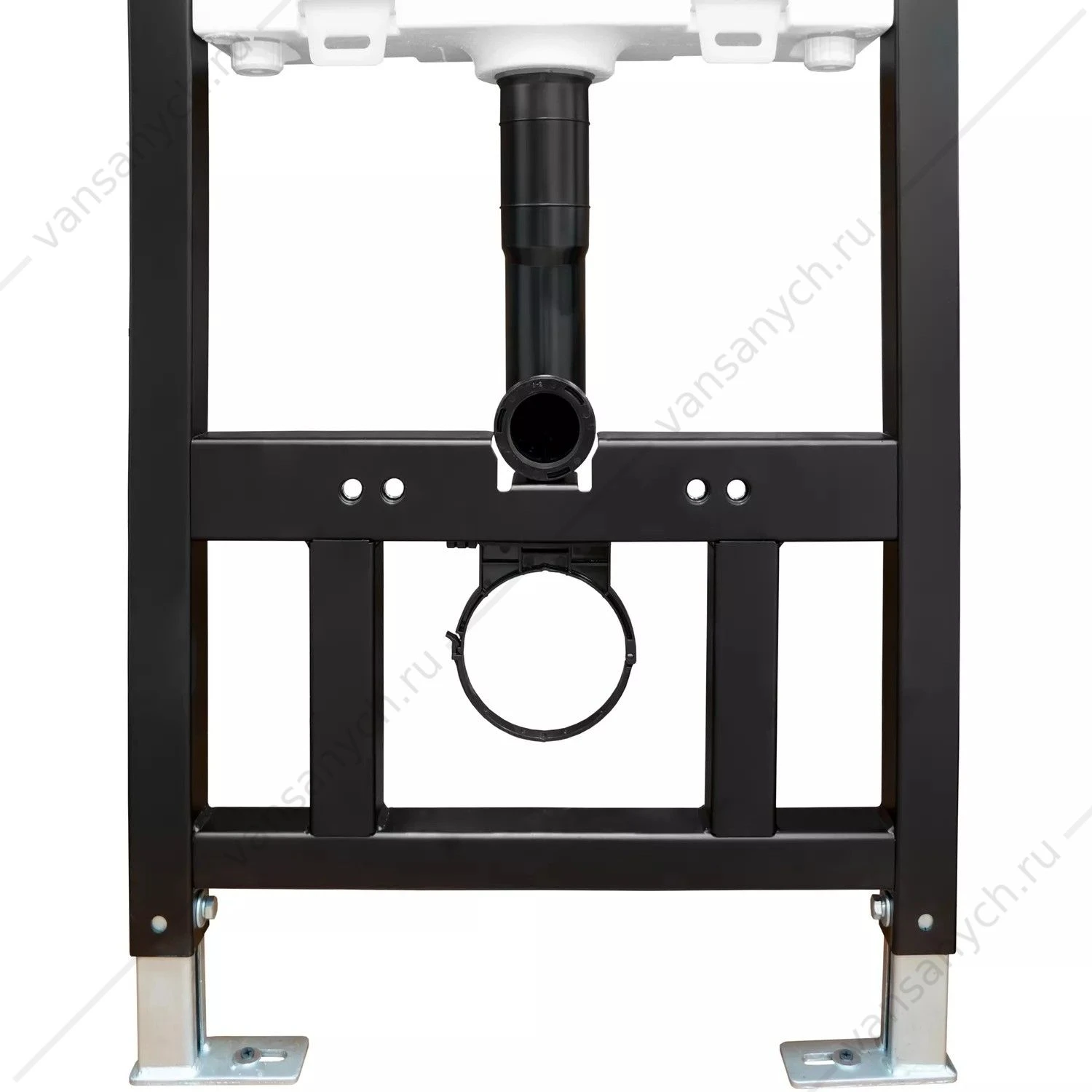 Инсталляция с кнопкой смыва Comforty CF3GT1900-10BL, кнопка CF3BT7912BL мат. черная