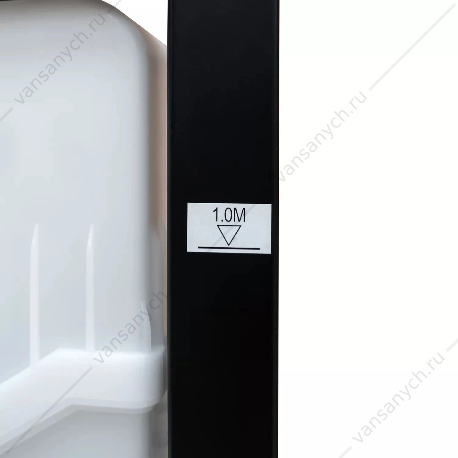 Инсталляция с кнопкой смыва Comforty CF3GT1900-10BL, кнопка CF3BT7912BL мат. черная