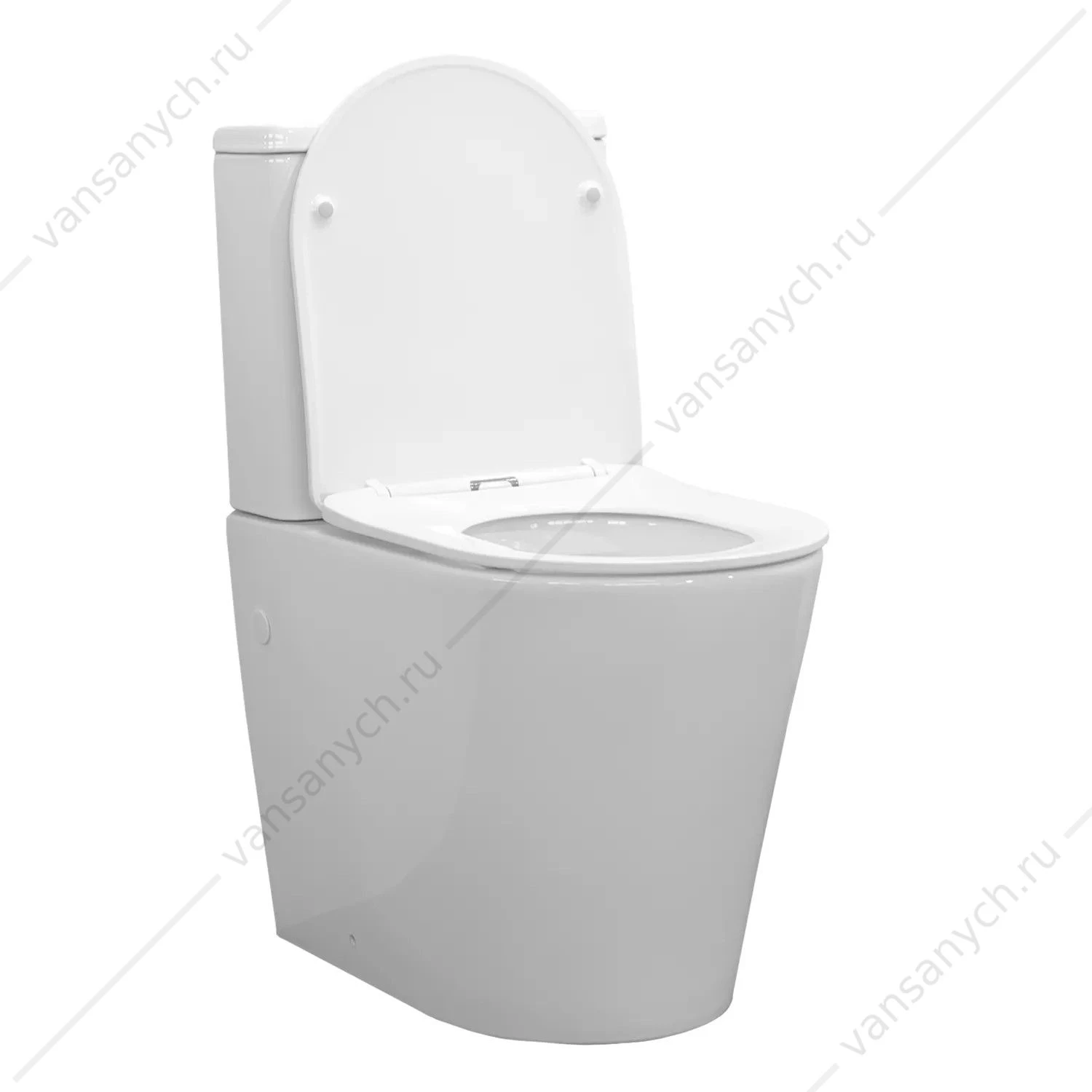 Унитаз-компакт безободковый с сиденьем микролифт Comfroty CF41273S
