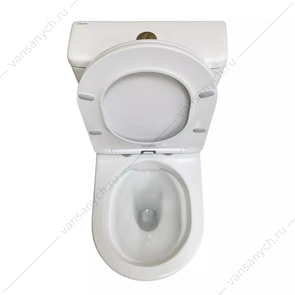 Унитаз-компакт безободковый с сиденьем микролифт Comfroty CF41273S