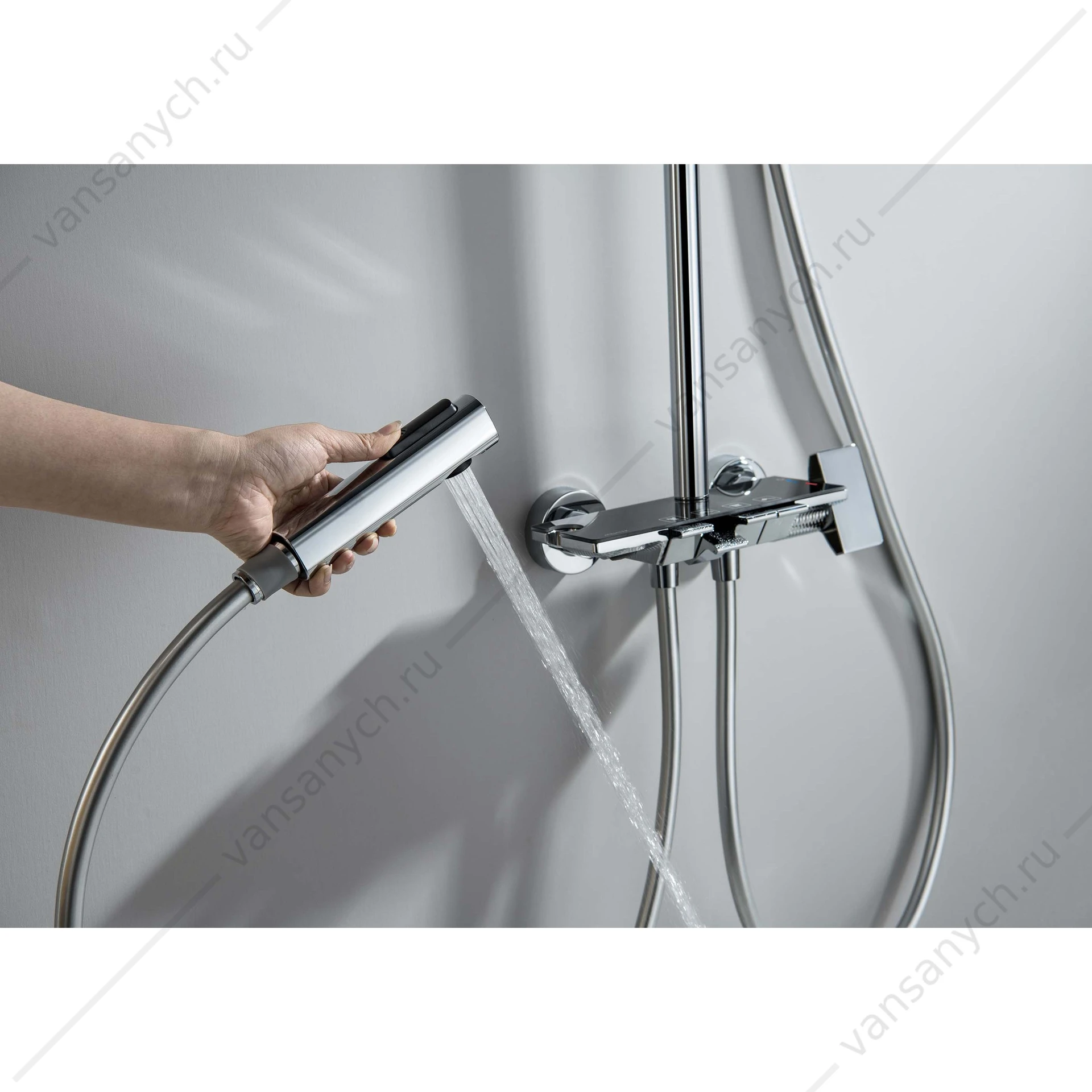Душевая система AQUATEK Поларис AQ3040CR  хром