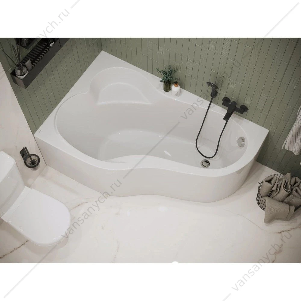 Ванна 160х100 R(правая) акриловая Santek Ибица XL 1WH112037