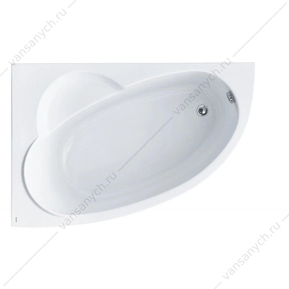 Ванна 150х100 L(левая) акриловая Santek Шри-Ланка 1WH302394