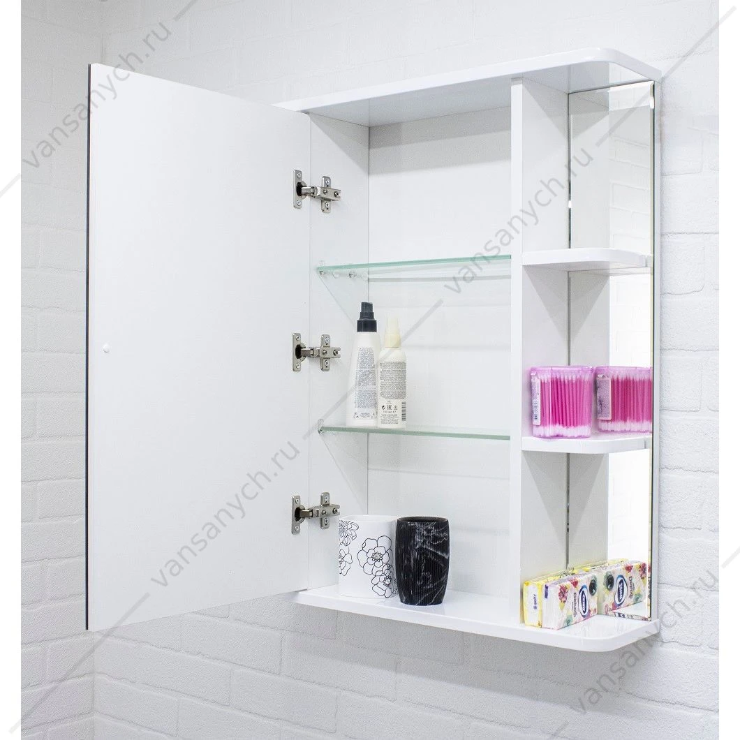Зеркало-шкаф 60 Оазис-2 Идеал левый/правый Домино DI44174HZ