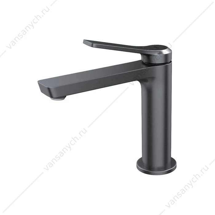 Смеситель для раковины, матовый графит, Parker, IDDIS, PARGM00i01