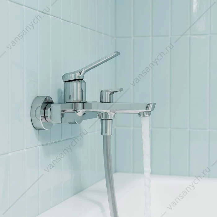 Смеситель для ванны, глянцевый хром, Parker, IDDIS, PARSB02i02WA
