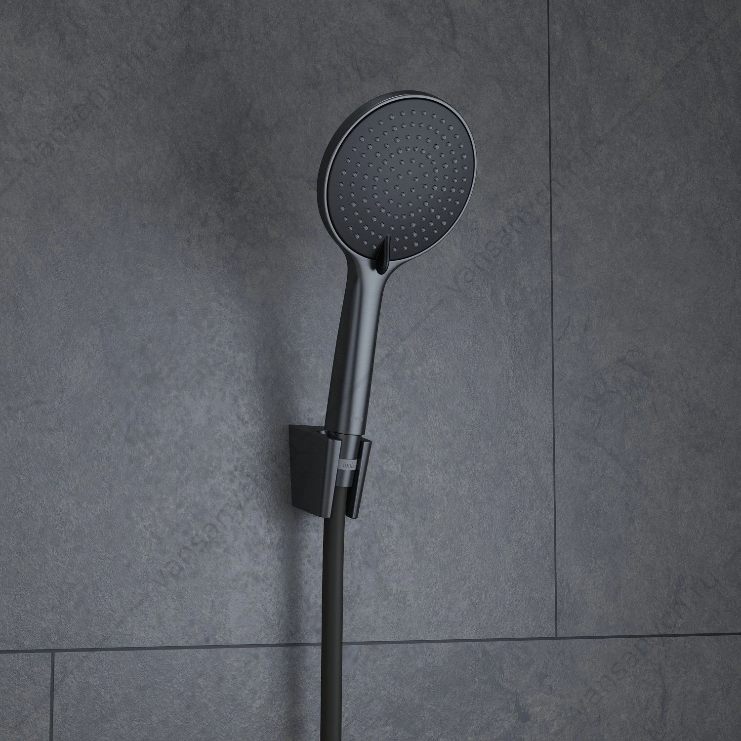 Лейка для душа, графитовая, Optima Home, IDDIS, OPH3F0Gi18