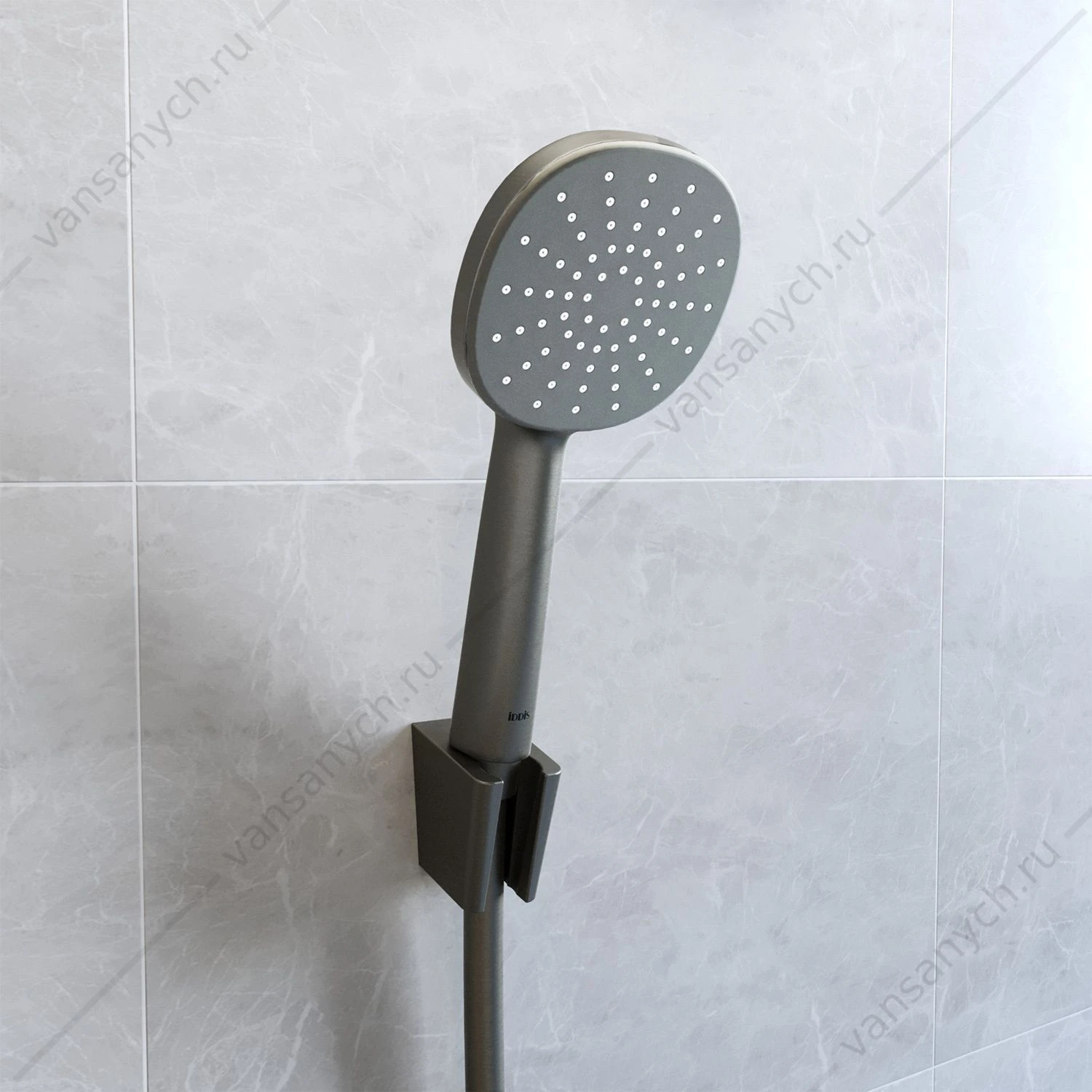Держатель для лейки, графитовый, 080, IDDIS, 080GL00i53