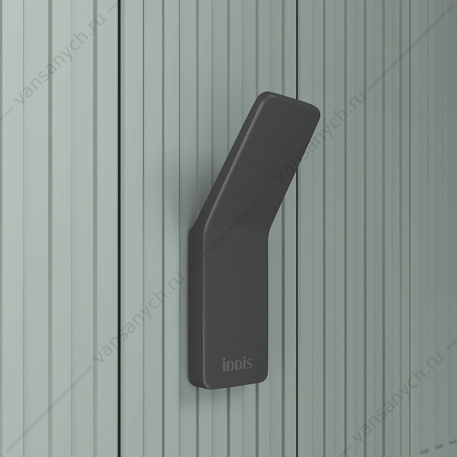 Крючок одинарный, метал., Slide, графит, IDDIS, SLIGM10i41