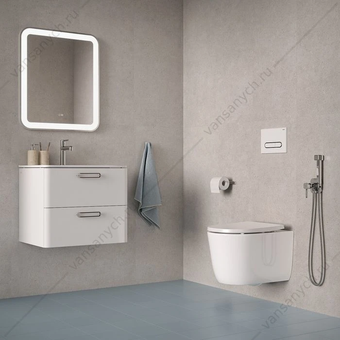 Унитаз безободковый подвесной, Slide, IDDIS, SLIRDSEi25