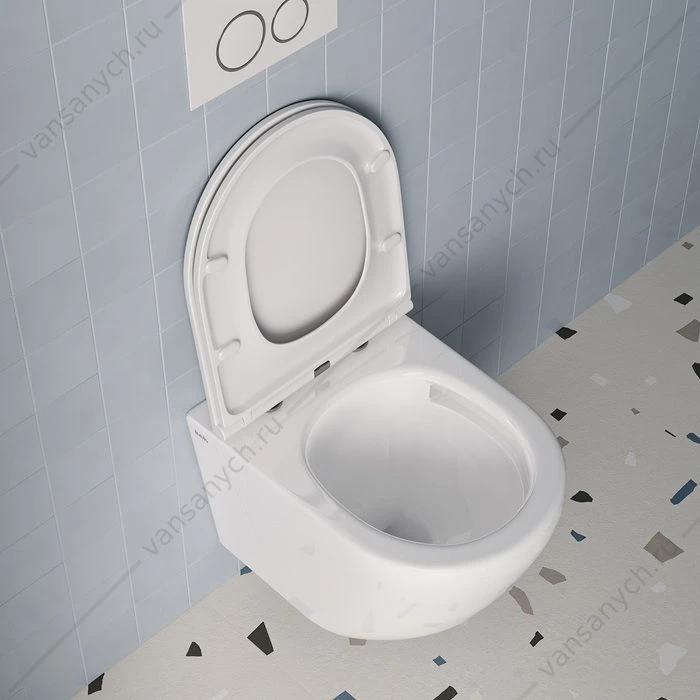 Унитаз безободковый подвесной, Blanco Q, IDDIS, BLQNDSEI25