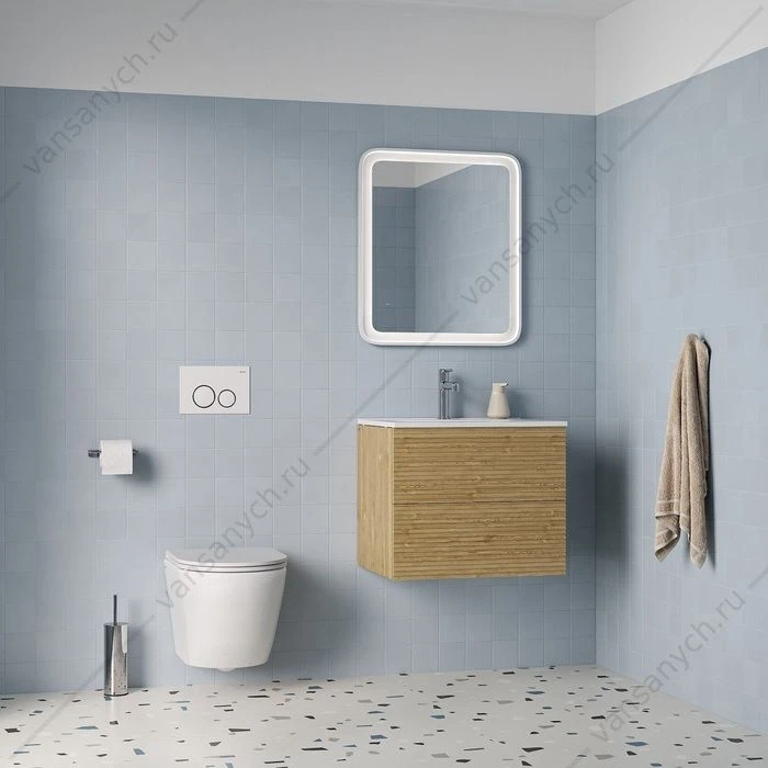 Унитаз безободковый подвесной, Blanco Q, IDDIS, BLQNDSEI25