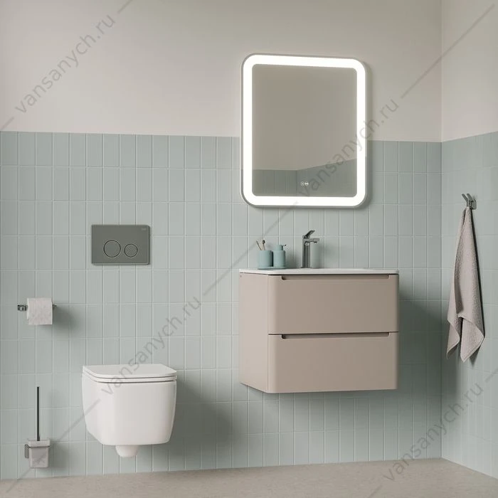 Унитаз безободковый подвесной, Bridge, IDDIS, BRIRNSEi25
