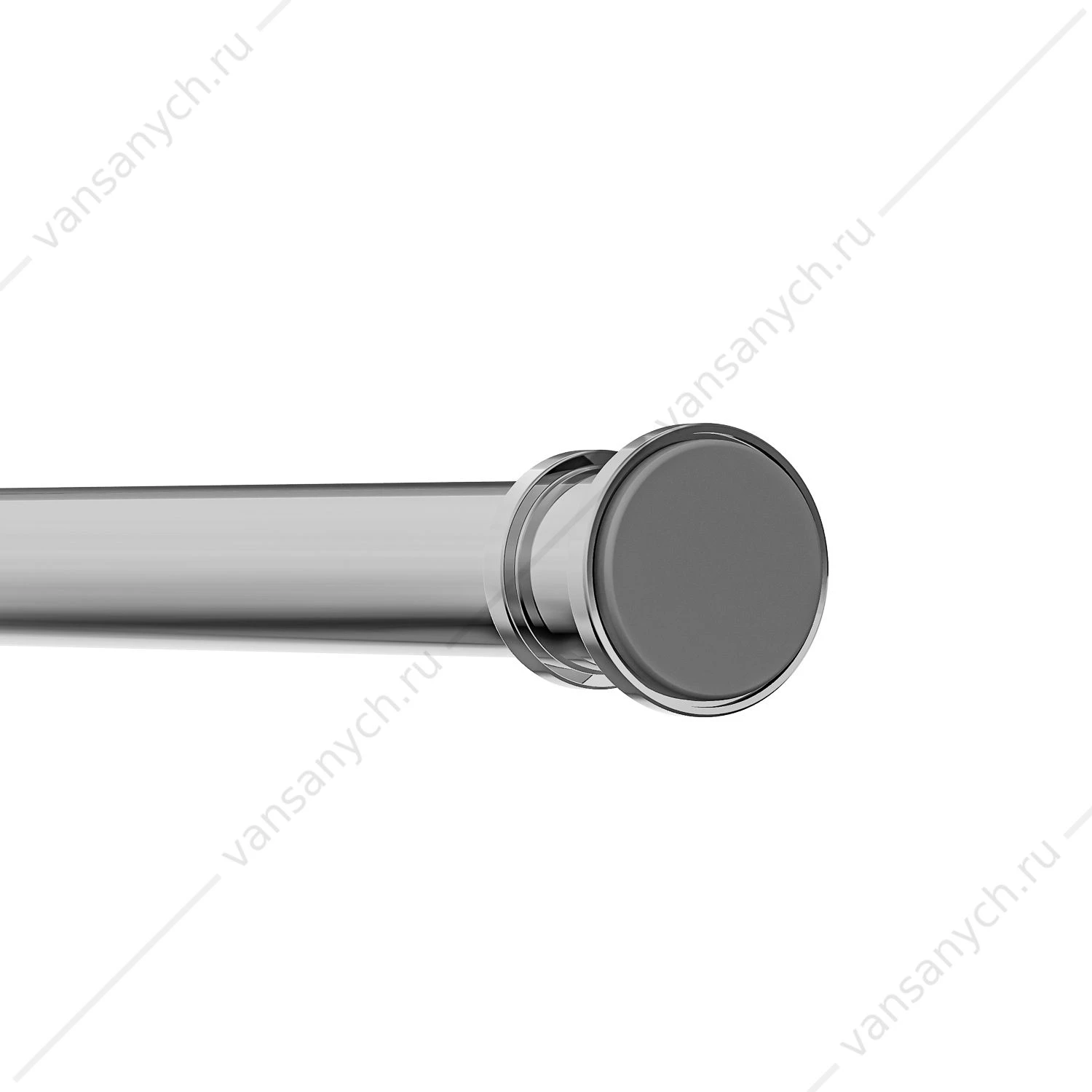 Карниз для ванной 110-200 см, хром глянц., Elegante, IDDIS, RSC0120i14