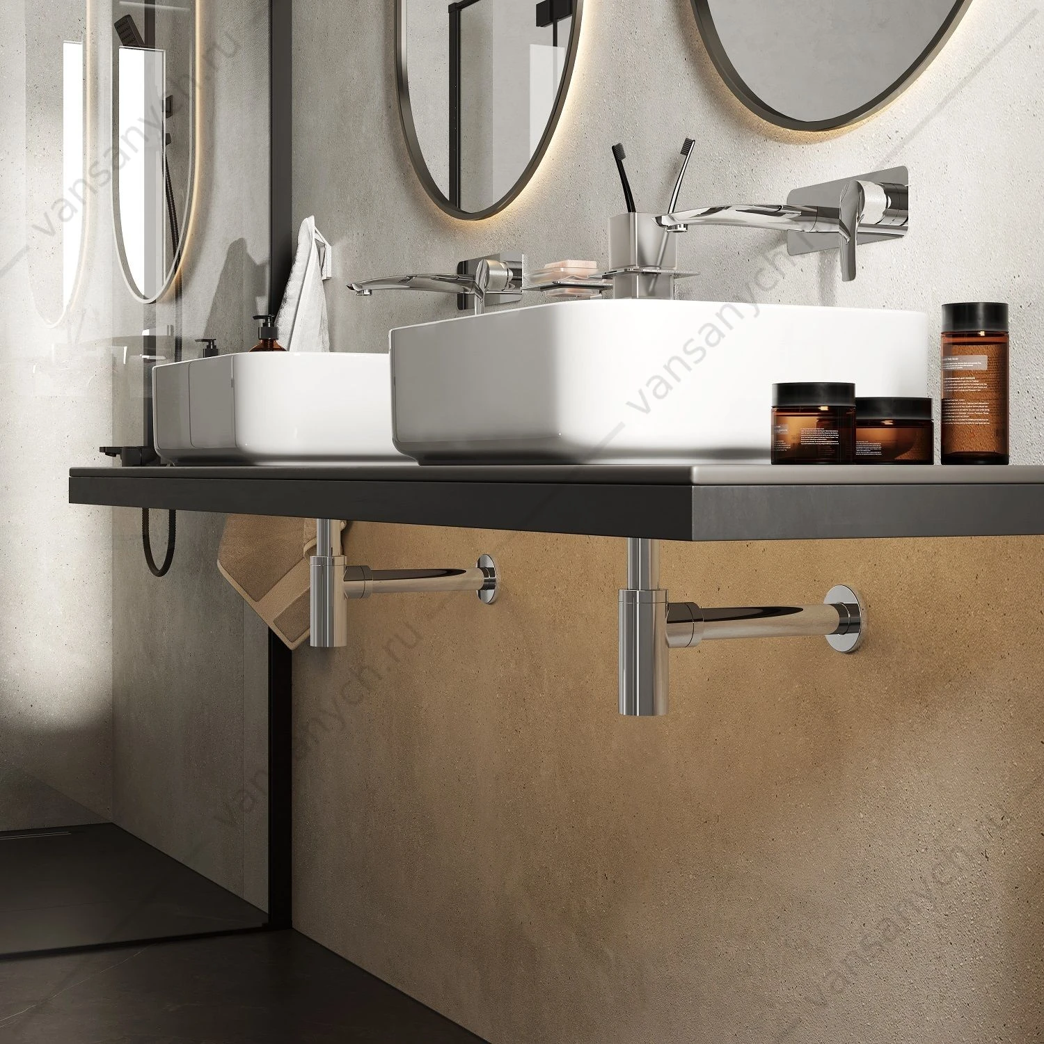 Сифон для раковины бутылочный, хром, Optima Home, IDDIS, OPTSB00i84