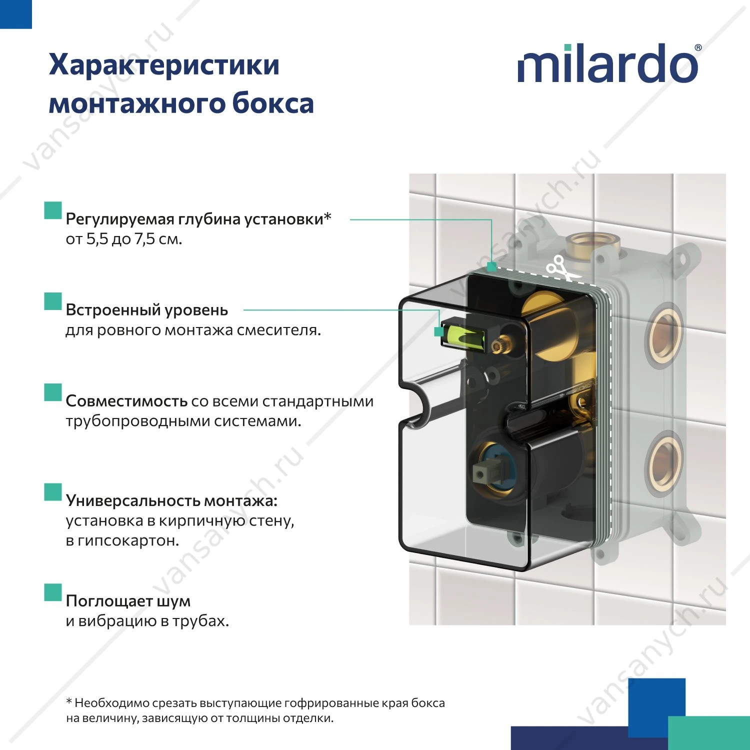 Душевая система с тропическим душем, ручным душем и изливом, черный матовый, Rora, Milardo, RORBL03M68