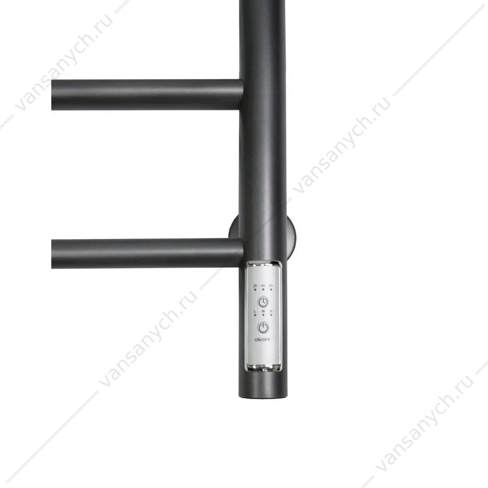Полотенцесушитель 50х80 электрический 90Вт Grois Laura GR-132 П8 grey R