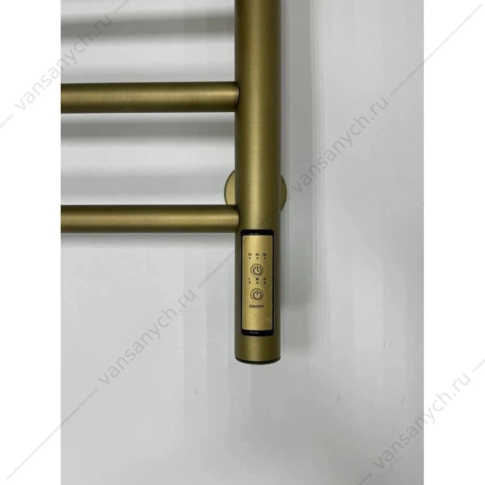 Полотенцесушитель 50х80 электрический 90Вт Grois Laura GR-132 П8 bronze R