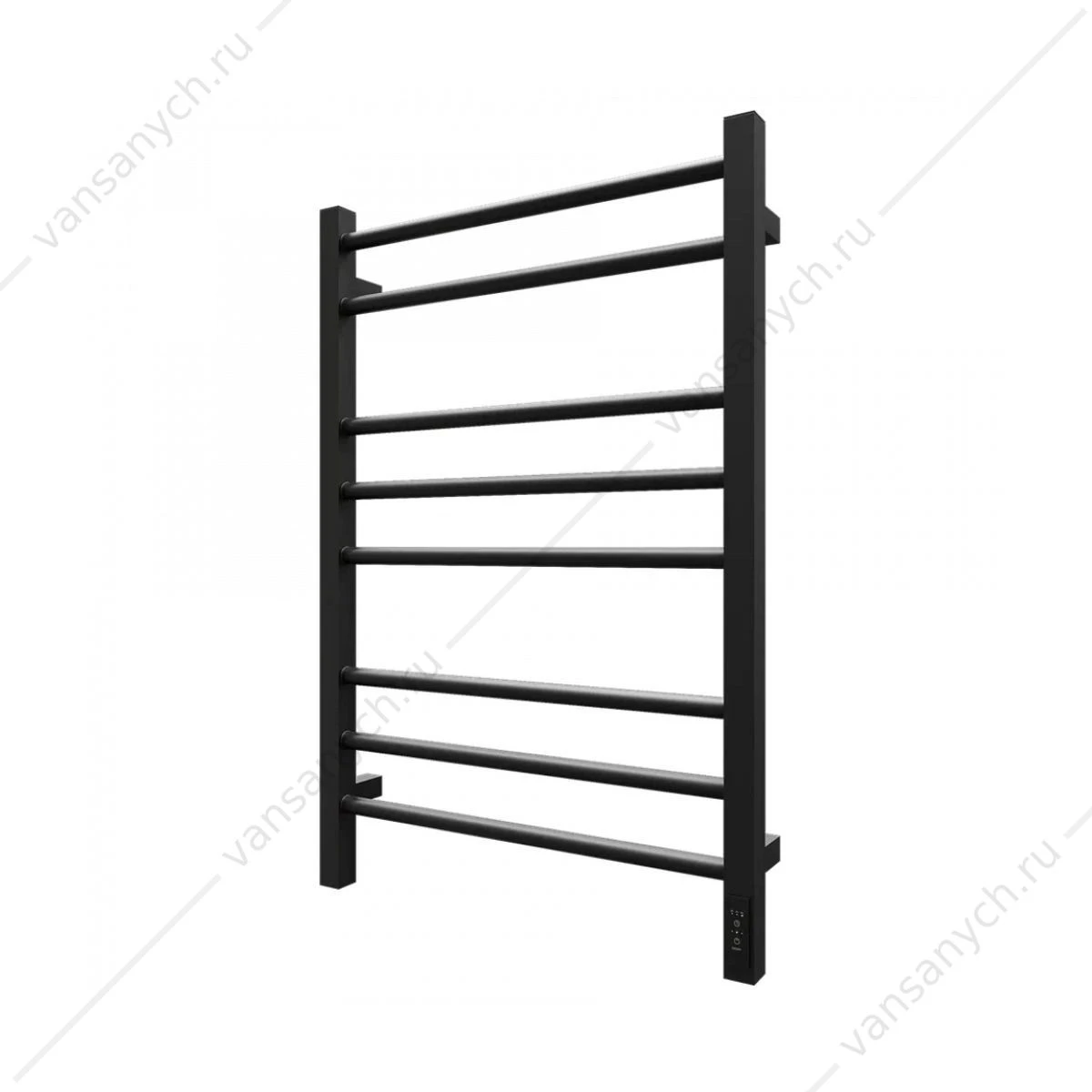 Полотенцесушитель 50х80 электрический 130Вт Grois Nex GR-112 П8 black mat U