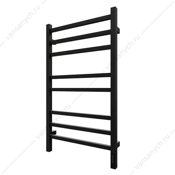 Полотенцесушитель 40х80 электрический 90Вт Grois Alex GR-102 П8 black mat U