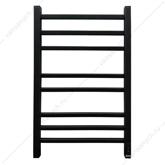 Полотенцесушитель 40х80 электрический 90Вт Grois Alex GR-102 П8 black mat U