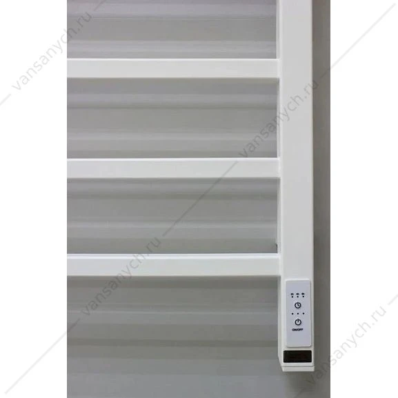 Полотенцесушитель 40х80 электрический 90Вт Grois Alex GR-102 П8 white U