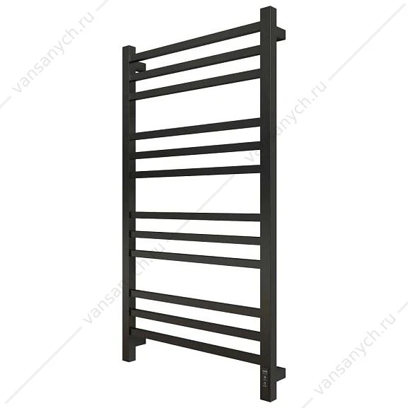 Полотенцесушитель 50х100 электрический 165Вт Grois Alex GR-104 П12 black mat U