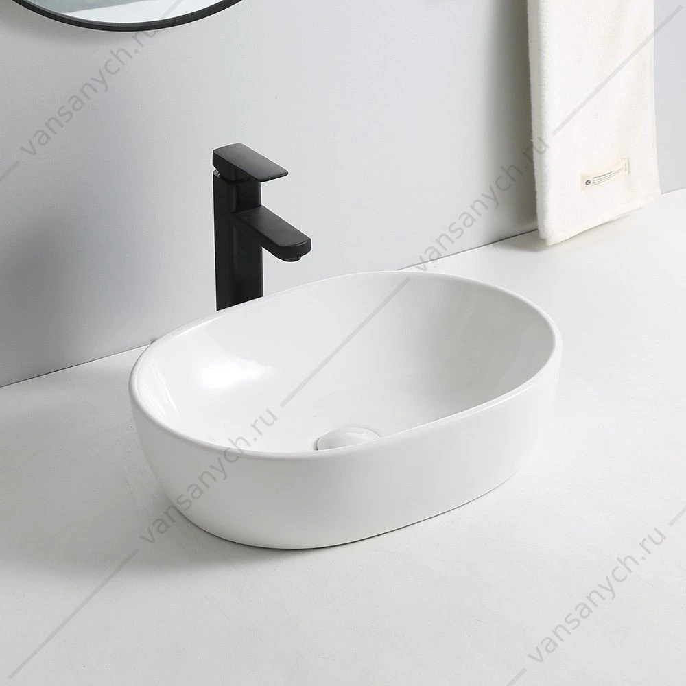 Раковина 48х35 накладная OLIVE'S Plaza PL33146