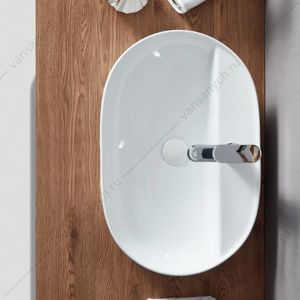 Раковина 61х42 накладная OLIVE'S Plaza PL33246
