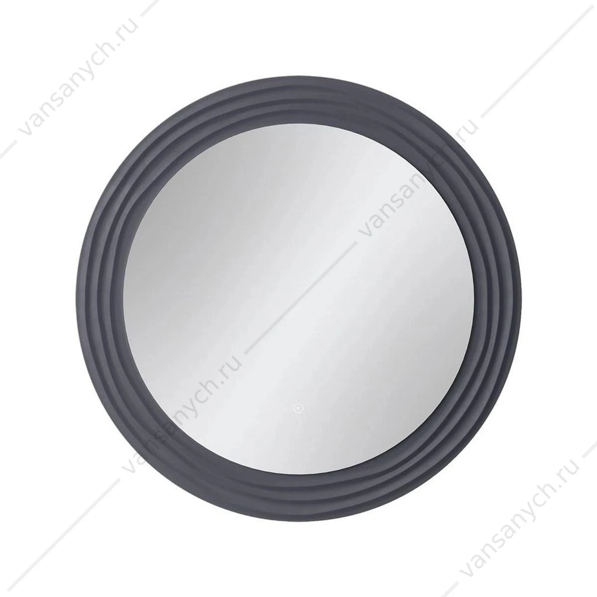 Зеркало 80см EQUIL Mirage 80 графит софт zkMIRAGE80.D800, Коллекция Mirage, , EQUIL