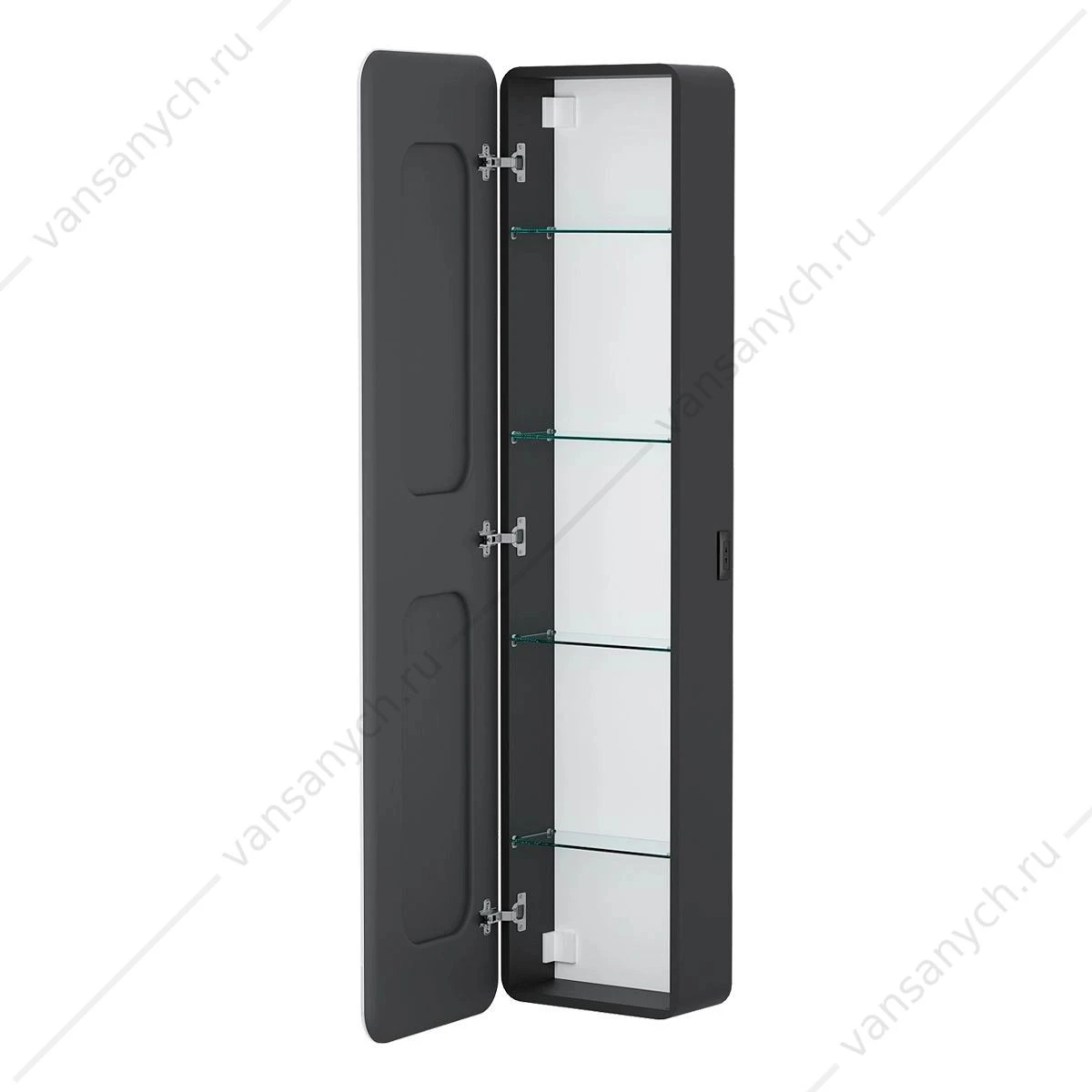 Пенал 40х160см подвесной EQUIL Eltoro LED 40 ppELTR40 фасад зеркало
