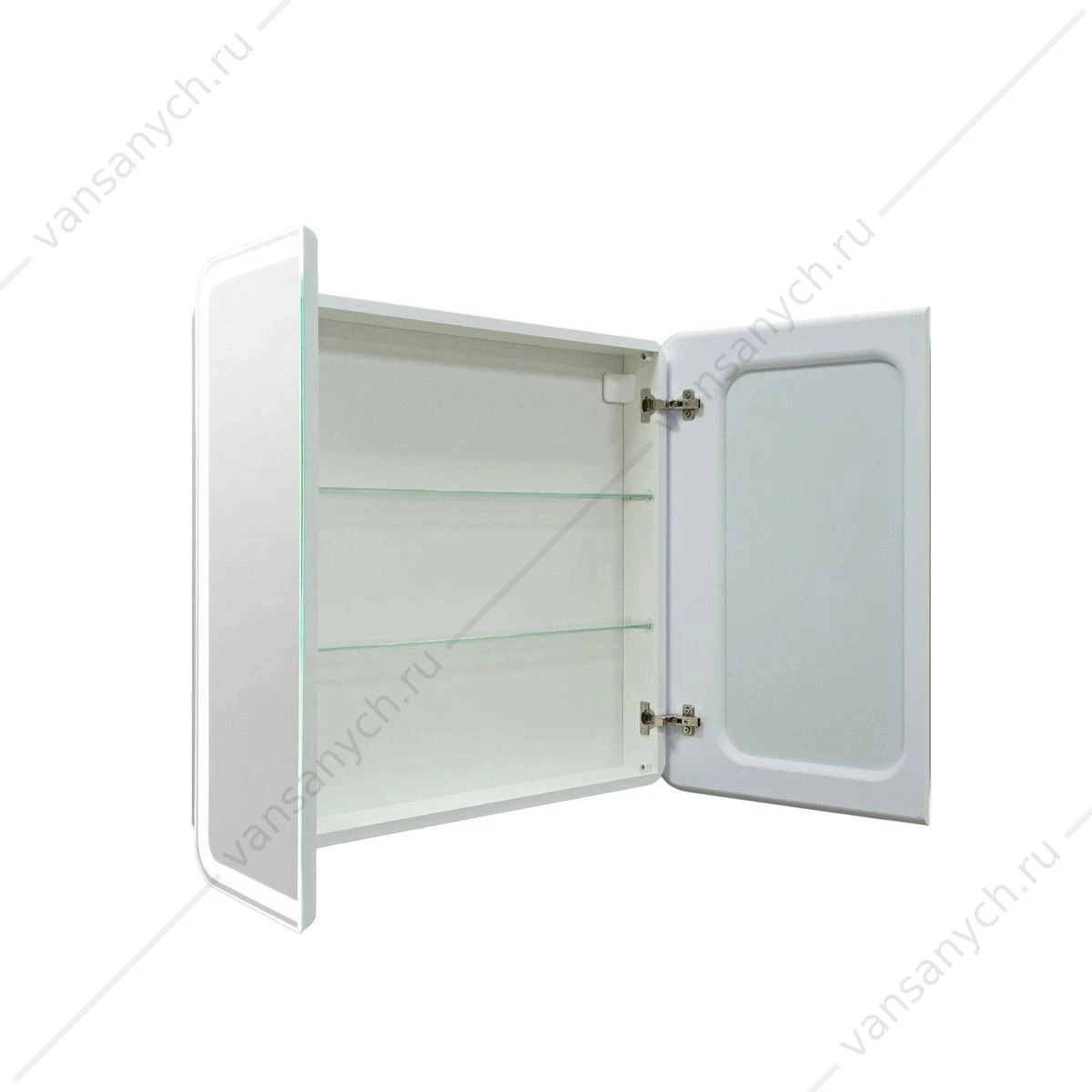 Зеркало-шкаф 100х80 c датчиком движения Elliot LED, подсветка, розетка МВК031