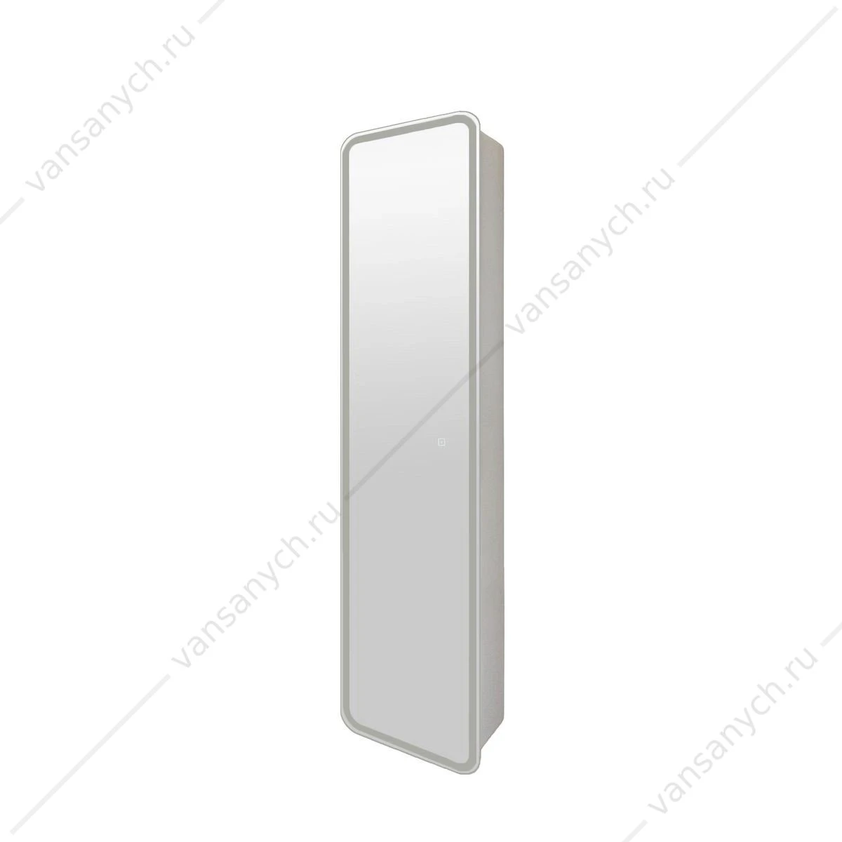 Пенал-зеркало 40х160 Lorenzo LED ЗЛП967 400х1600 подсветка, вкл. сенсор, МВК009